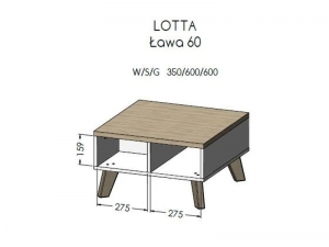 Стол Lotta 60 