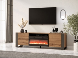 ТВ тумба Wood EF дуб вотан/антрацит